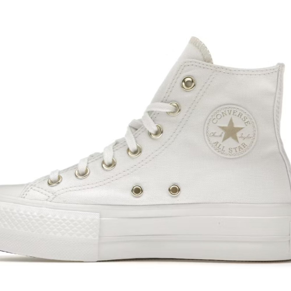 Converse Chuck Taylor All-Star Lift Platform Elevated (WHITE GOLD)